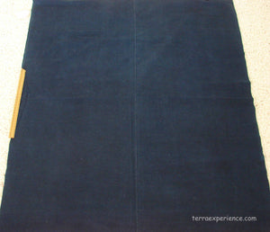 Corte - Indigo Morga Skirts (3) from San Antonio Palopo Guatemala  (Very Dark) C_SAP_M_001 A, B, & C