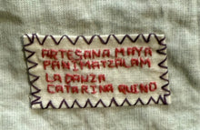 Mayan Embroidered Folk Art Tapestry 25-I:  La Danza (The Dance) - Catarina Quino