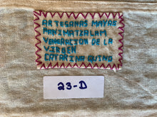 Mayan Embroidered Folk Art Tapestry 23-D:  Veneracion de La Virgin (Giving Respect to the Virgin Guatelupe)- Catarina Quino
