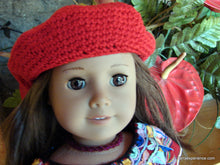 Doll Hats, "Gorras" Stylish Tam or Beret styles / Gorra elegante estilo boinas  (many colors)