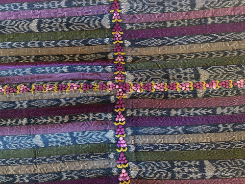 Corte - Almolonga Skirt or Corte Material with Jaspe and Randa  C_AM_17F