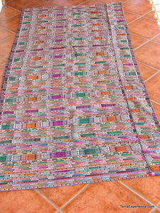 Corte - Multicolored Jaspe Skirt from San Juan Laguna Guatemala C_MJ_002