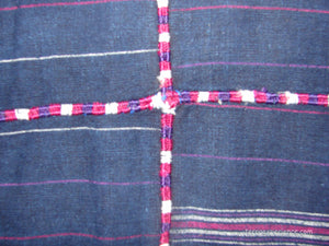 Corte - Indigo Morga Skirt from Nahuala Guatemala C_N_029