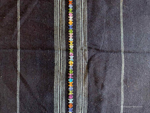 Corte - Indigo Morga Skirt from Nahuala Guatemala C_N_079