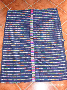 Corte - Solola Guatemala Tube Skirt or Corte Material with Jaspe and Randa  C_SO_003