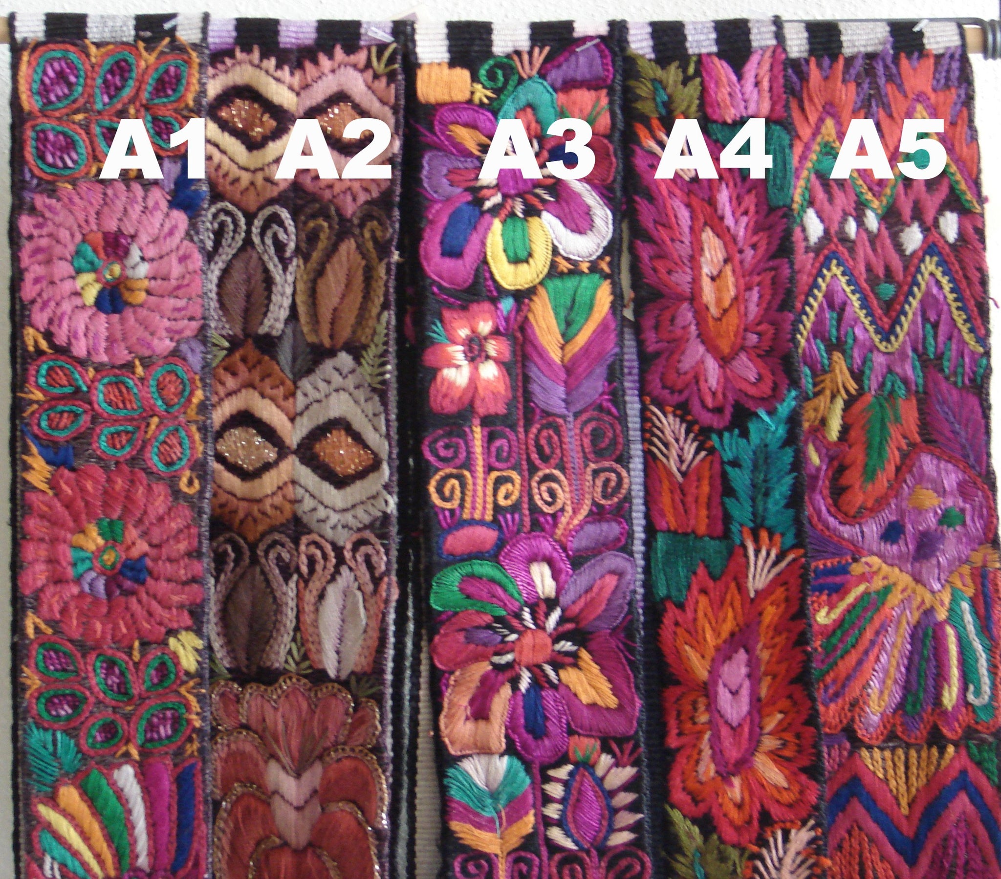 Chichicastenago Sash Belts or Fajas from Guatemala - Rack 18A – Terra  Experience Doll Clothes