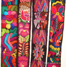 Chichicastenago Sash Belts or Fajas from Guatemala - Rack 18G