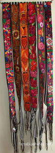 Chichicastenago Sash Belts or Fajas from Guatemala - Rack 18i
