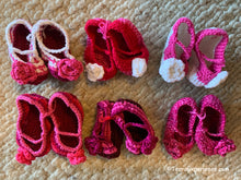 Doll Shoes / "Zapatos Para Muneca"  -  Pink and Rosado
