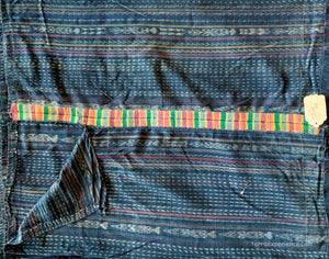 Corte - Indigo Jaspe Tube Skirt from Guatemala C_IJ_008-nqp