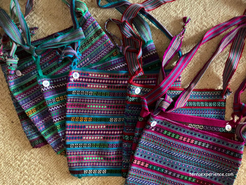 Morrales:   Todos Santos Used Shoulder Bags  (Crocheted Many Colors & 10