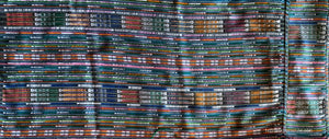 Corte - Multicolored Jaspe Skirt from San Juan Laguna Guatemala C_MJ_17B