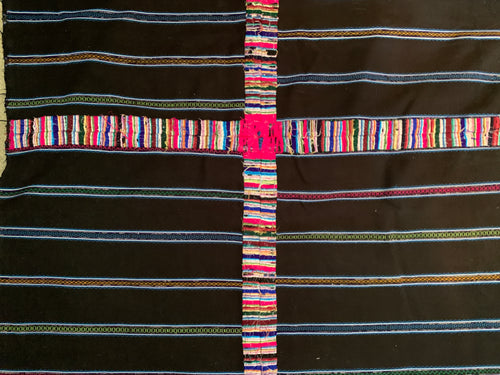 Corte - Solola Guatemala Tube Skirt or Corte Material with Jaspe and Randa  C_SO_007