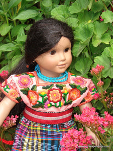 Doll - San Christopal Totonicapan 18" Doll Outfit (2 color options)