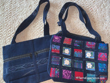 Bags: Indigo Patchwork Shoulder Bags by Francisco from Todos Santos